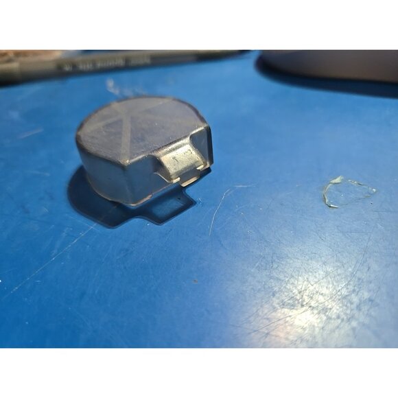 GI Joe 1984 Cobra Rattler Gunner Canopy Vtg Vehicle Part Hasbro Missing Tab - Picture 3 of 3